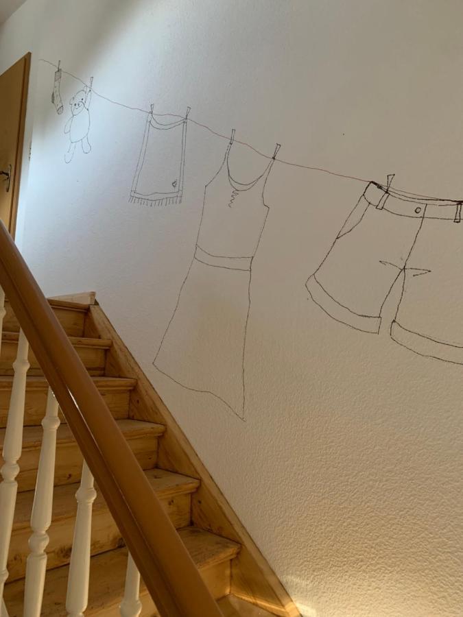 Familienferienhaus "Zur Alten Waescherei" Schmiedefeld am Rennsteig Eksteriør bilde