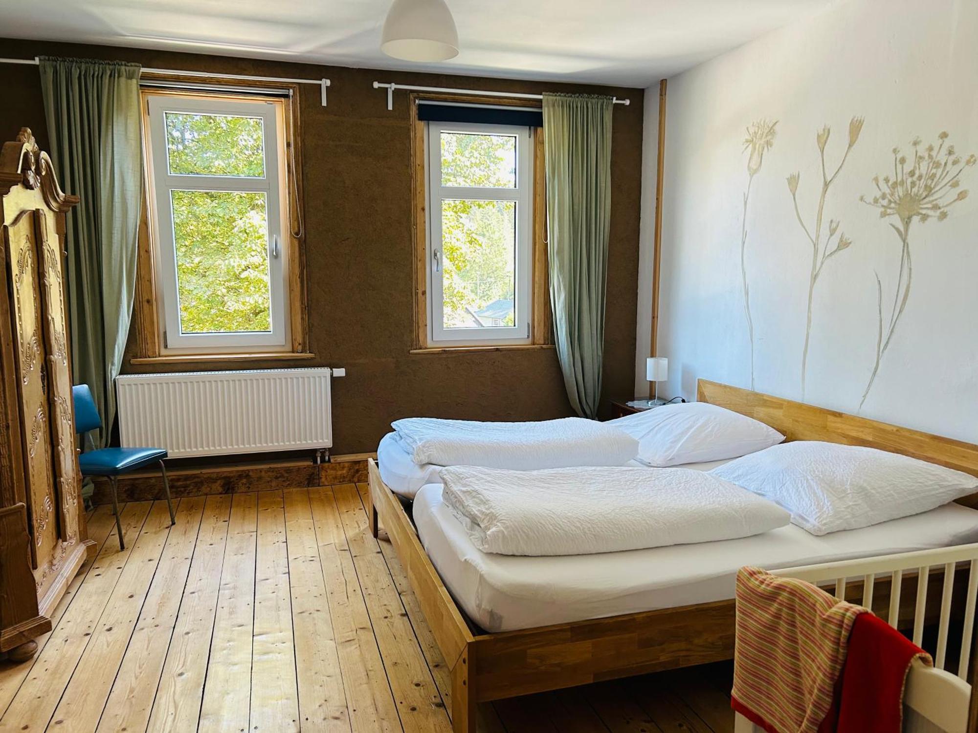 Familienferienhaus "Zur Alten Waescherei" Schmiedefeld am Rennsteig Eksteriør bilde